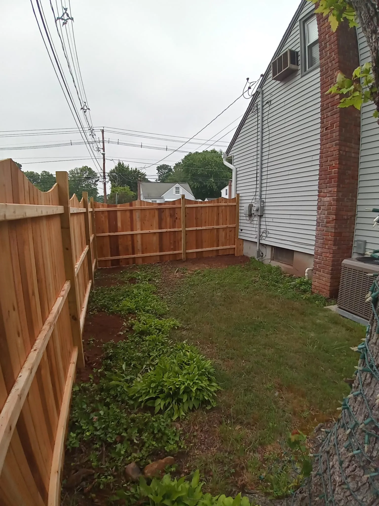 Wood fence installation in Westfield, NJ