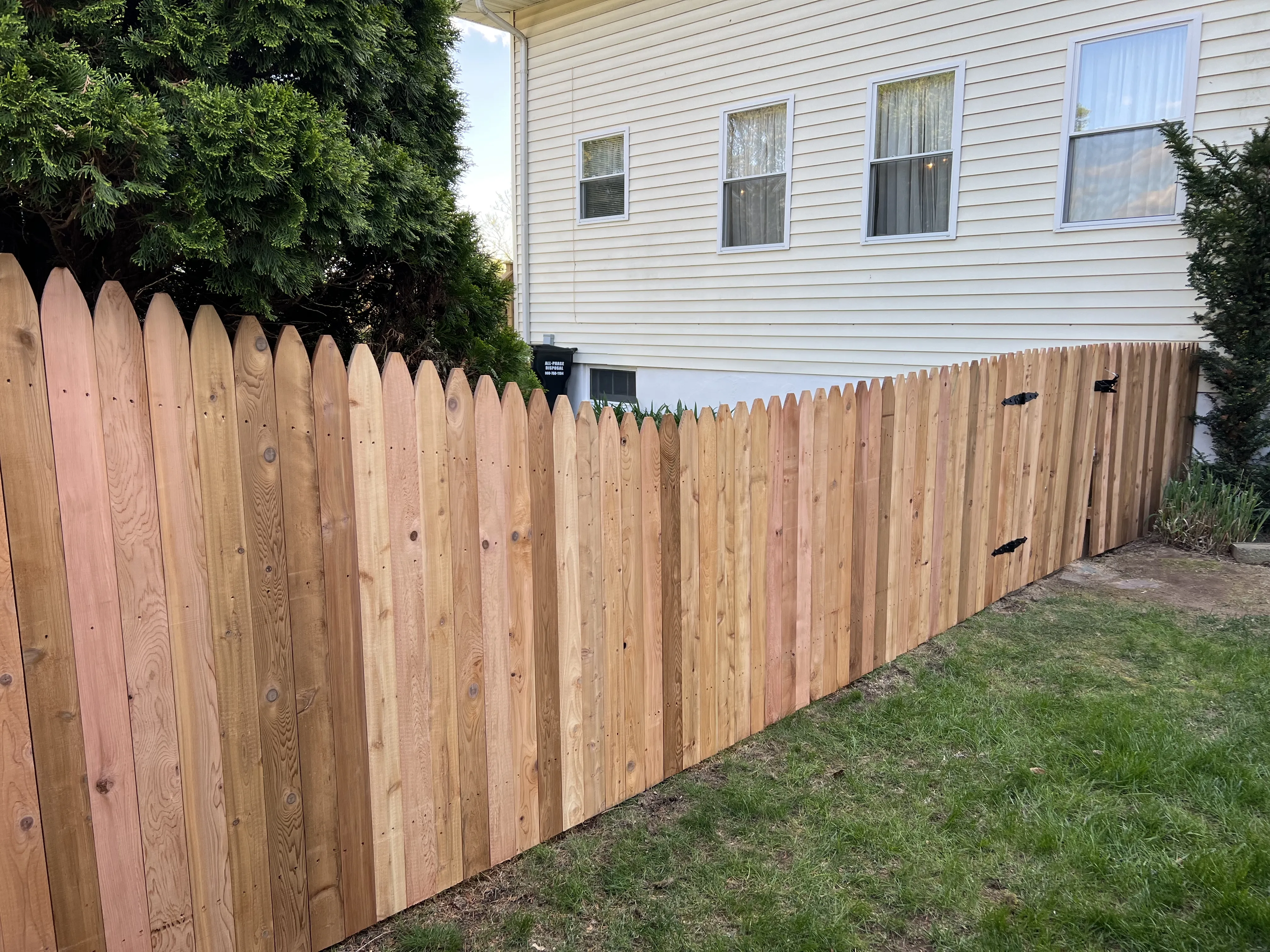 Professional wood fence installation in Essex County, Somerset County, and throughout New Jersey